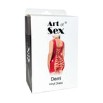 Лакована сукня на шнурівці Art of Sex - Demi, L-2XL