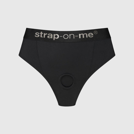 Трусики з фіксацією дилдо Strap-On-Me Harness Lingerie Idole - M - Black