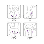 Вібратор двосторонній Adrien Lastic AD-2X з пультом LRS