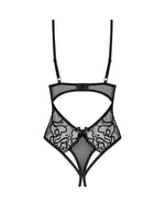 Боді Obsessive Blomentis crotchless teddy XL/2XL