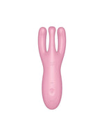 Кліторальний смарт-вібратор Satisfyer Threesome 4 Pink з трьома пальчиками
