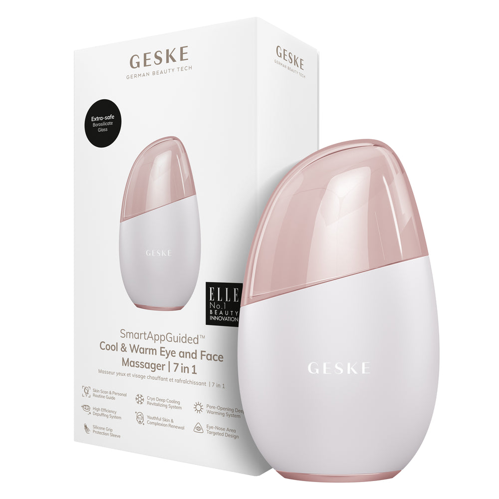 Масажер для обличчя GESKE Cool&Warm Eye and Face Massager 7в1 starlight
