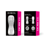 Мастурбатор Dorcel Double OO, двосторонній, два рельєфи