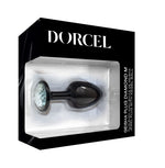 Анальна пробка Dorcel Geisha Plug Diamond M з кулькою всередині, створює вібрації, макс. діам. 3,2см