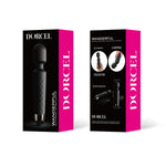 Мінівібромасажер Dorcel Wand Wanderful Black потужний, водонепроникний, 18 режимів роботи