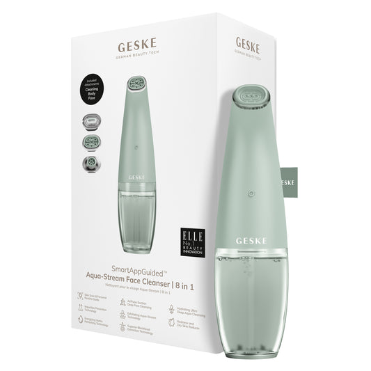 Очищуючий засіб для обличчя GESKE Aqua-Stream Face Cleanser 8в1 green
