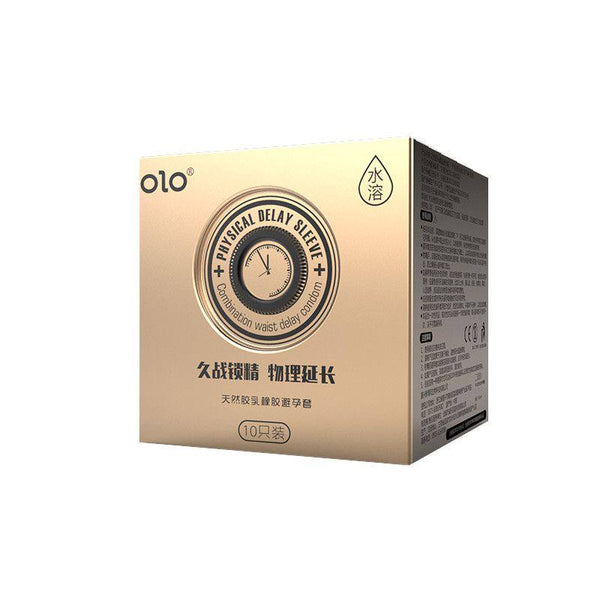 Презервативи OLO Physical Delay Sleeve, з затримкою еякуляції