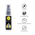 Сироватка-пролонгатор pjur Superhero Delay Serum, створює ефект плівки, без оніміння