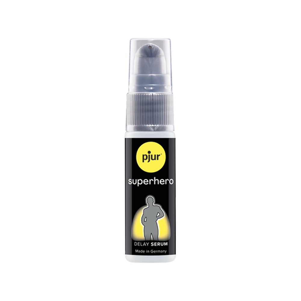 Сироватка-пролонгатор pjur Superhero Delay Serum, створює ефект плівки, без оніміння