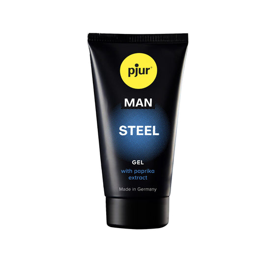 Гель-стимулятор для пеніса pjur MAN Steel Gel, з екстрактом паприки та ментолом
