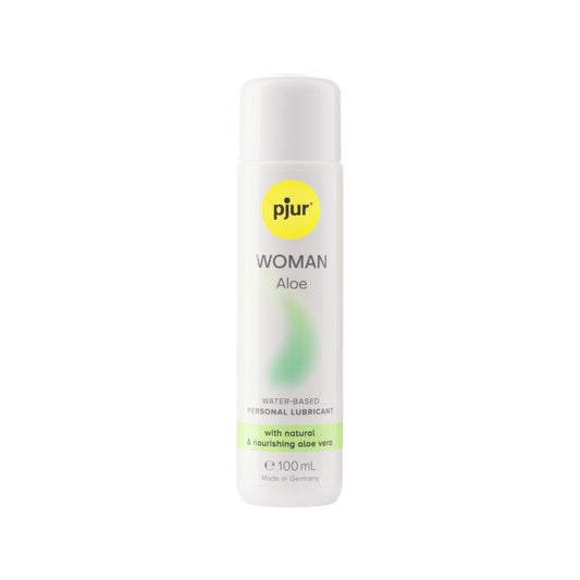 Лубрикант на водній основі pjur Woman Aloe 100 мл, з екстрактом алое, зволожувальний, без парабенів