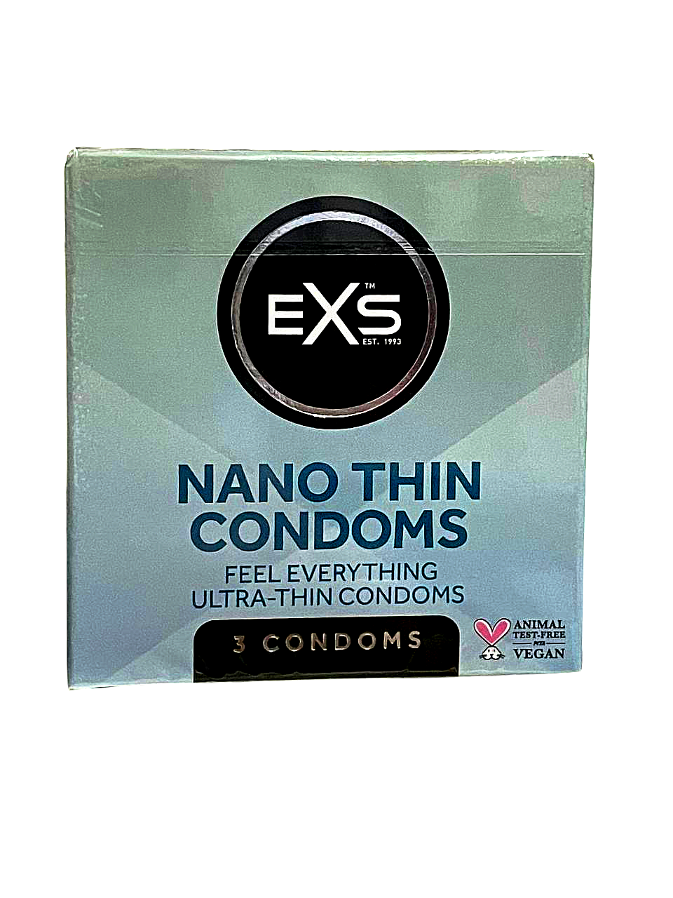 Презервативи ультратонкі EXS Nano Thin латексні (ціна за упаковку, 3 шт.)