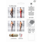 Еротичні колготки Passion TIOPEN 008 1/2 (30 den), black, з вирізом