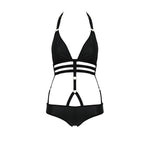 Боді монокіні під латекс Passion Exclusive LAMIS BODY XXL/XXXL, black