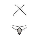 Боді монокіні з декольте Passion ERZA BODY L/XL, black