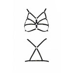 Бюстгальтер-стрепи Passion Exclusive ARMANDA BRA L/XL, black