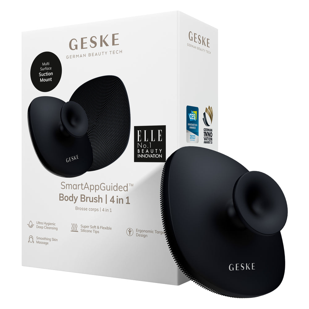 Щітка для тіла GESKE Body Brush 4в1 black