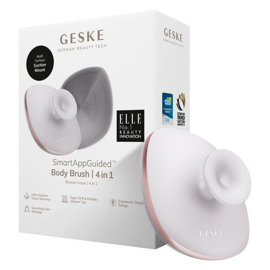 Щітка для тіла GESKE Body Brush metal 4в1 starlight