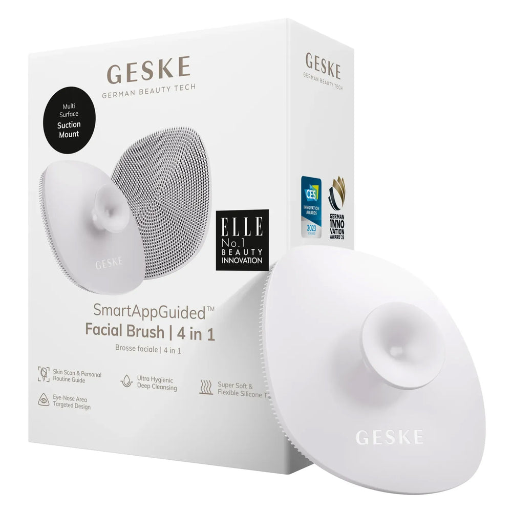 Щітка для обличчя GESKE Facial Brush 4в1 з тримачем starlight