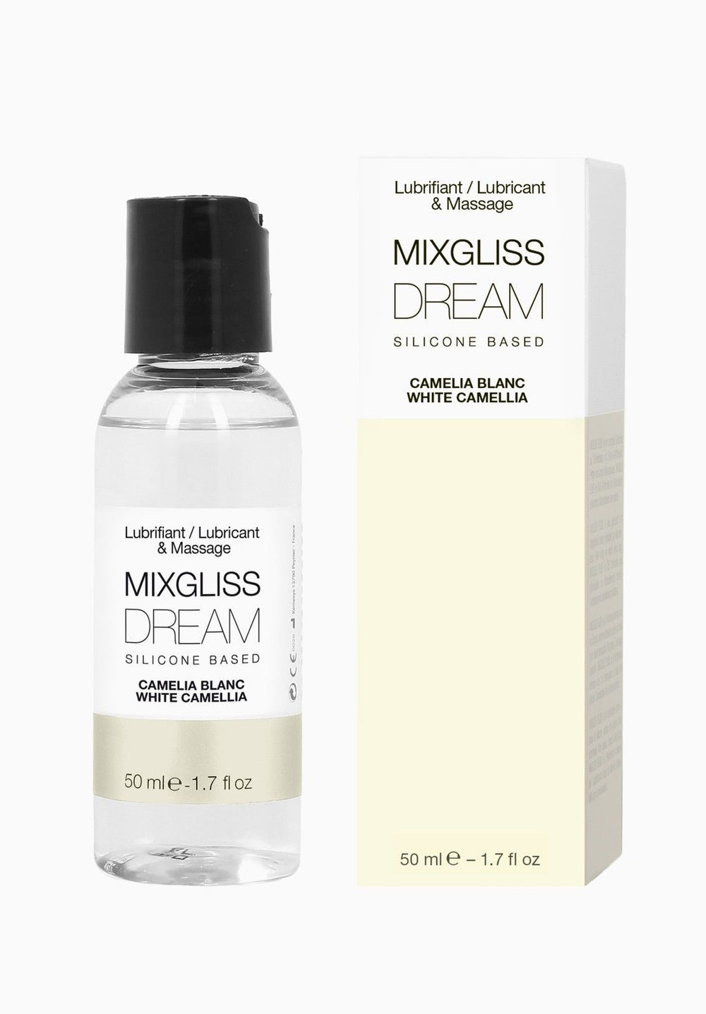 Лубрикант на силіконовій основі MixGliss DREAM - CAMELIA BLANC з ароматом білої камелії