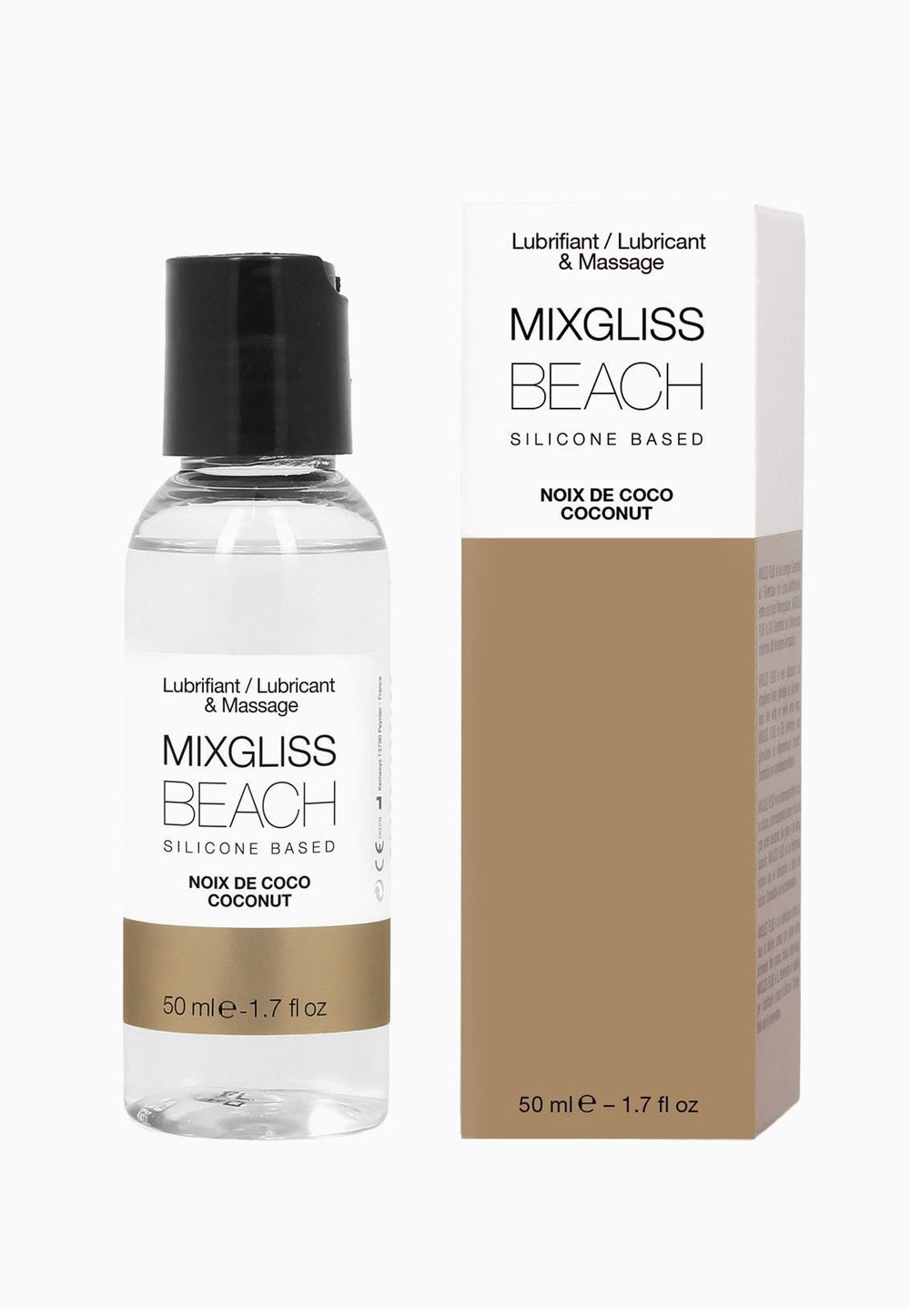 Лубрикант на силіконовій основі MixGliss BEACH - NOIX DE COCO з ароматом кокоса