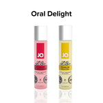 Гель для оральних пестощів JO Oral Delight — Strawberry Sensation, ефект холод-тепло