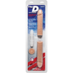 Фалоімітатор подвійний Doc Johnson The D - Double D - 16 Inch - ULTRASKYN, діаметр 4,4 см, Vack-U-Lo