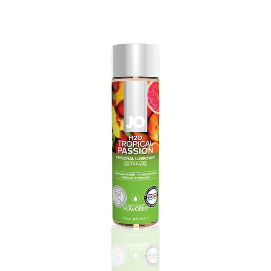 Змазка на водній основі JO H2O — Tropical Passion без цукру, рослинний гліцерин