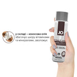 Змазка-крем з кокосовою олією JO Coconut Hybrid ORIGINAL біла