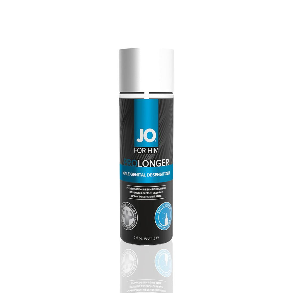 Пролонгувальний спрей JO Prolonger Spray with Benzocaine не містить мінеральних масел
