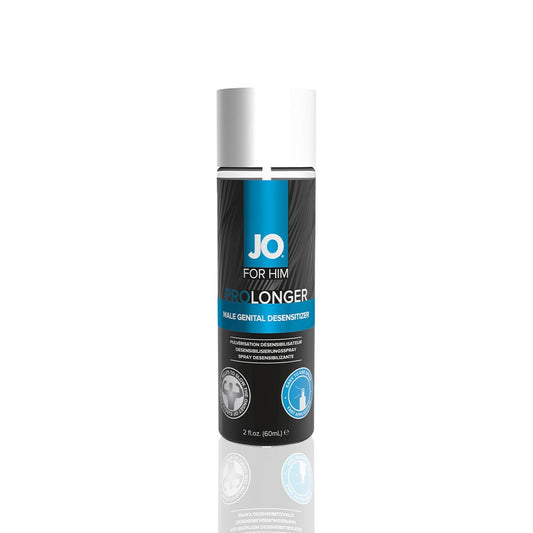 Пролонгувальний спрей JO Prolonger Spray with Benzocaine не містить мінеральних масел