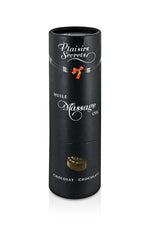 Масажна олія Plaisirs Secrets Chocolate з афродизіаками, їстівна, подарункове паковання