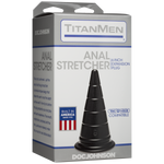 Анальний стимулятор Doc Johnson TitanMen - Anal Stretcher 6 Inch Plug, діаметр 6,6 см