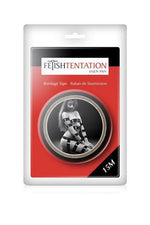 Скотч для бондажу Fetish Tentation Black (15м), не липне до шкіри і волосків, тільки сам до себе