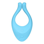Вібратор для пар Satisfyer Endless Love Blue, 3 незалежні мотори, багатофункціональний