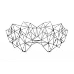 Маска на обличчя Bijoux Indiscrets - Kristine Mask, вінілова, клейове кріплення, без зав'язок