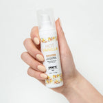 Масажна олія EXSENS Hot Vanilla розігріває, без цукру, без парабенів, їстівна