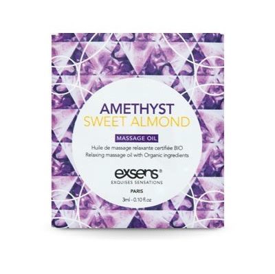 Пробник масажної олії EXSENS Amethyst Sweet Almond