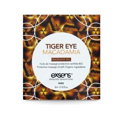Пробник масажної олії EXSENS Tiger Eye Macadamia