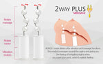 Мастурбатор Kokos Juilana Breast 2WayPlus з функцією масажу та вібрацією