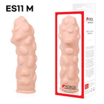 Насадка на член Kokos Extreme Sleeve ES.11, потовщувальна, стимулюючий рельєф