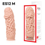 Насадка на член Kokos Extreme Sleeve ES.12, потовщувальна, стимулюючий рельєф