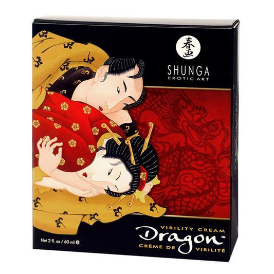 Стимулювальний крем для пар Shunga Dragon Cream, ефект тепло-холод та поколювання
