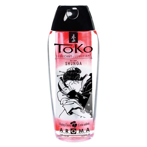 Лубрикант на водній основі Shunga Toko AROMA – Blazing Сherry, не містить цукру