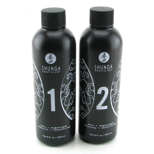 Гель для NURU-масажу Shunga Oriental Body-to-Body – Melon Mango (2 x плюс простирадло