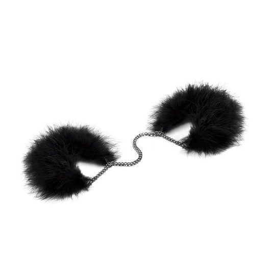 Пухнасті наручники Bijoux Indiscrets Za za zu - feahter handcuffs, пір'яні, подарункове паковання