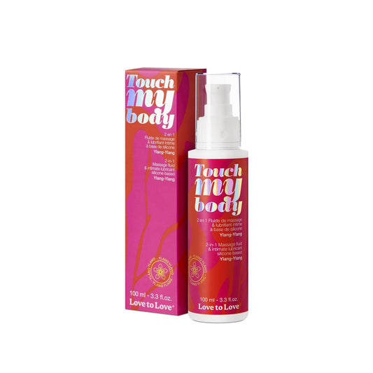 Масажний гель і змазка 2в1 Love To Love TOUCH MY BODY Ylang-Ylang зволожувальний
