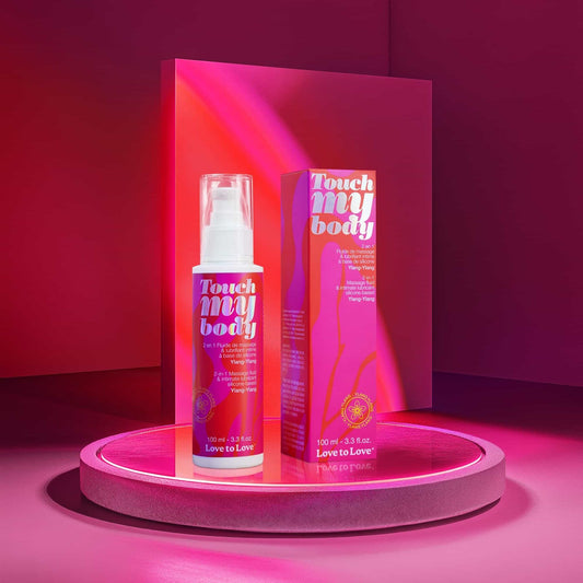 Масажний гель і змазка 2в1 Love To Love TOUCH MY BODY Ylang-Ylang зволожувальний