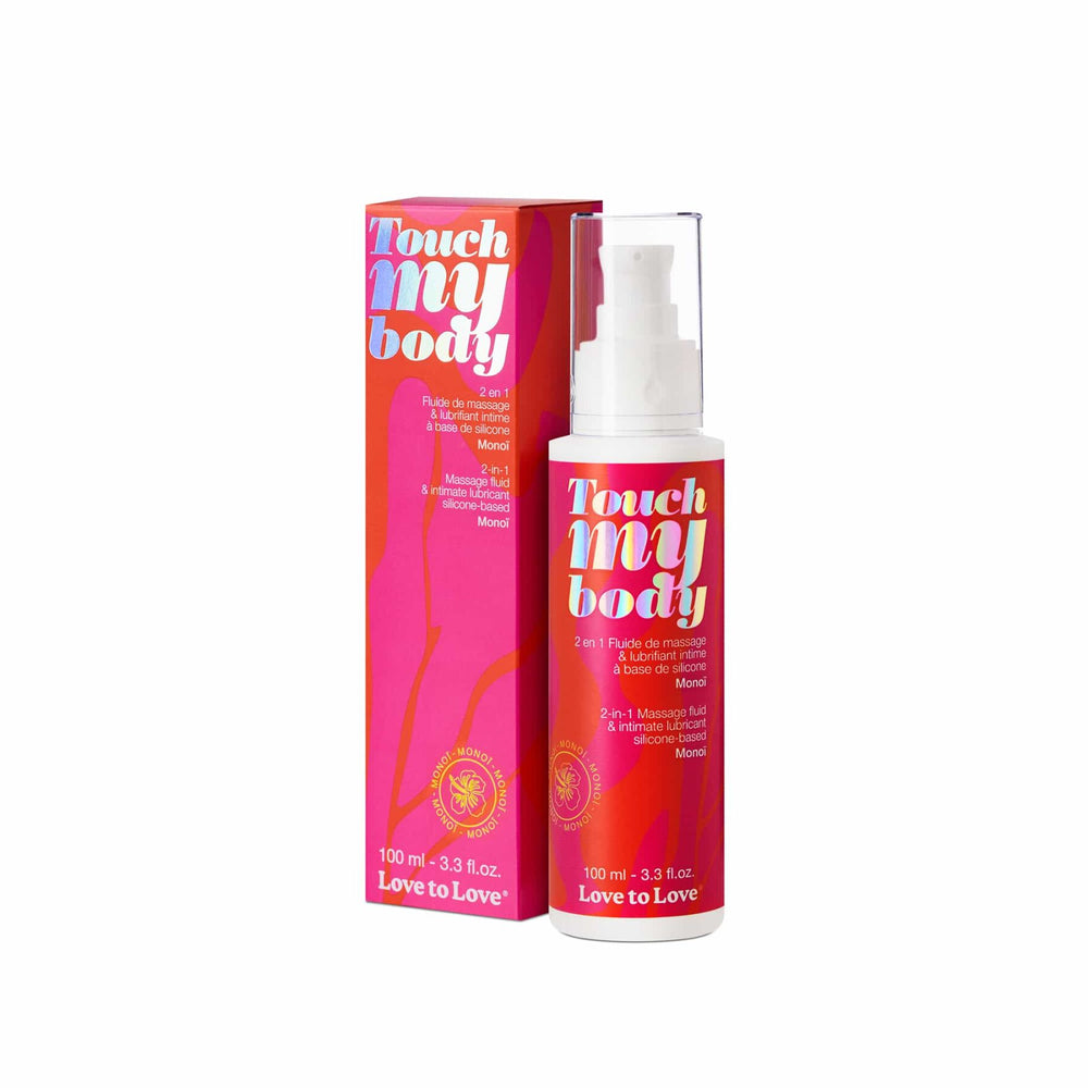 Масажний гель і змазка 2в1 Love To Love TOUCH MY BODY Monoi зволожувальний