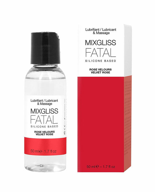 Лубрикант на силіконовій основі MixGliss FATAL - VALVET ROSE з ароматом оксамитової троянди